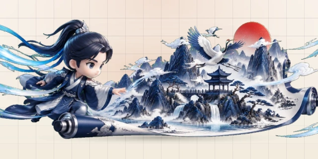 江山美景画